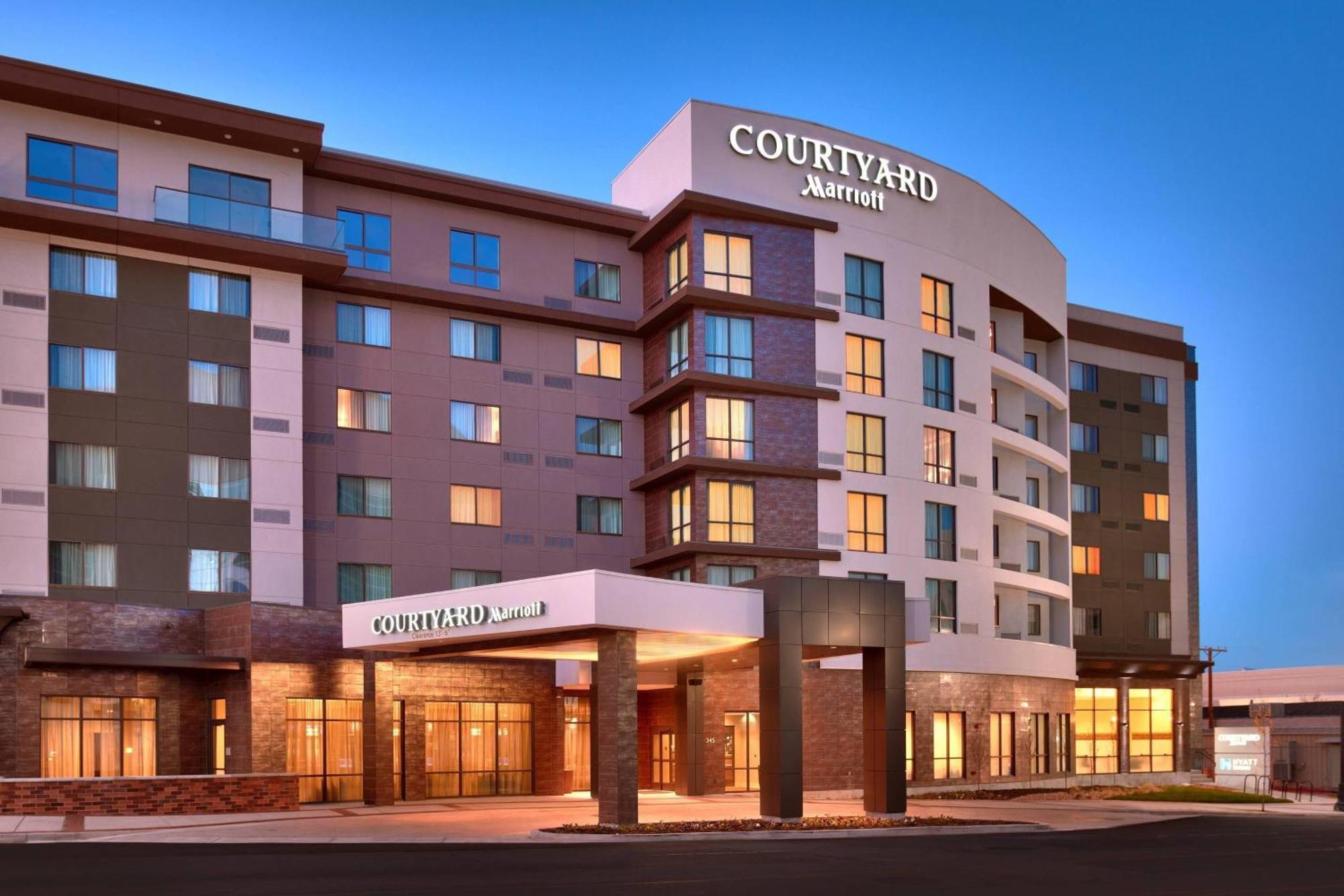 Courtyard By Marriott Salt Lake City Downtown Exterior photo